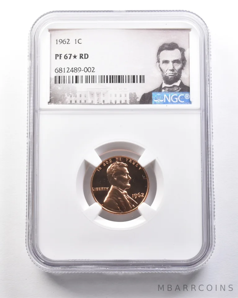 1962 Lincoln Memorial Cent PF67* STAR RD NGC *7794