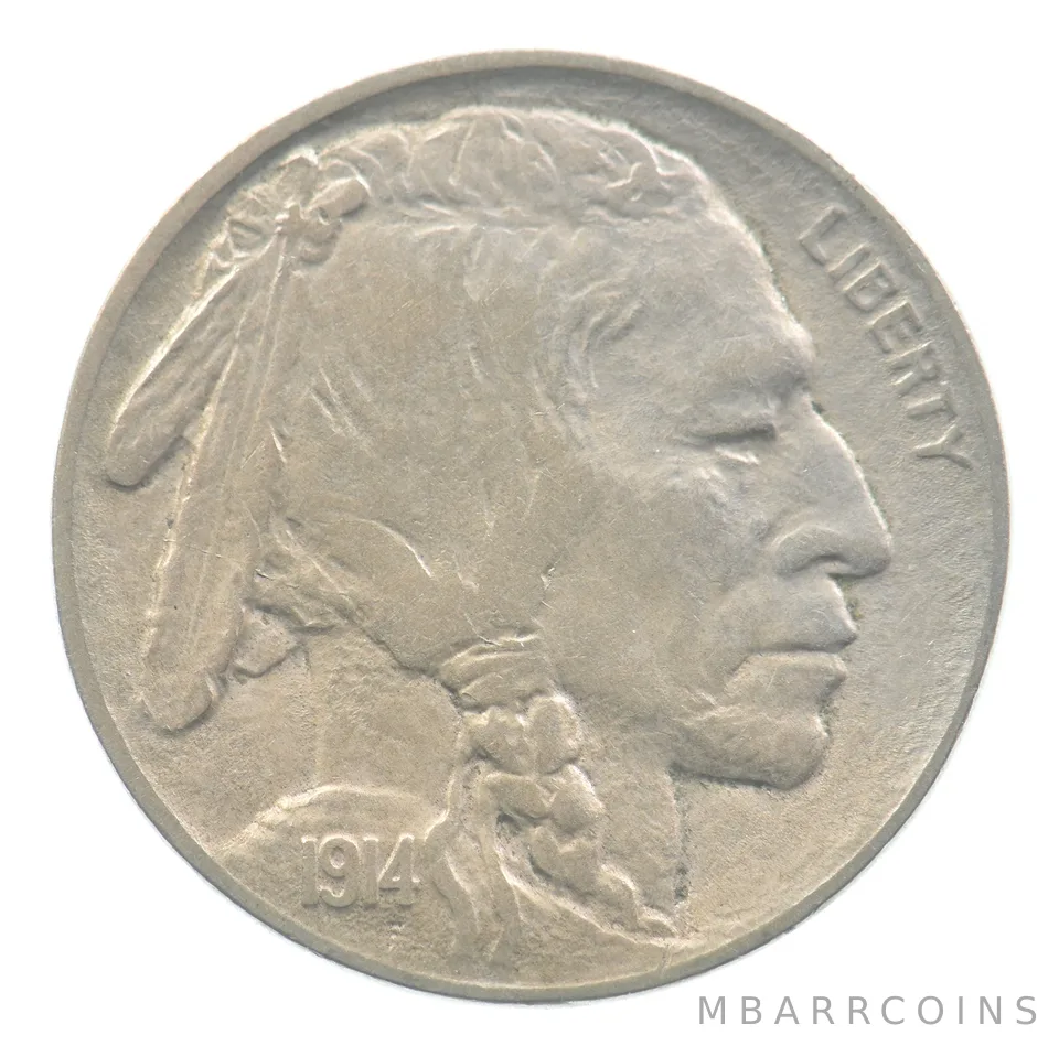 1914-D Indian Head Buffalo Nickel *2481