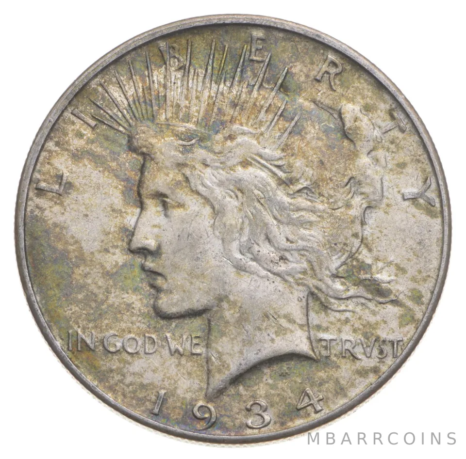 1934-D Peace Silver Dollar a2719
