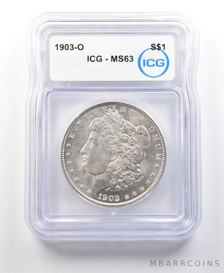 1903-O Morgan Silver Dollar MS63 ICG *1067