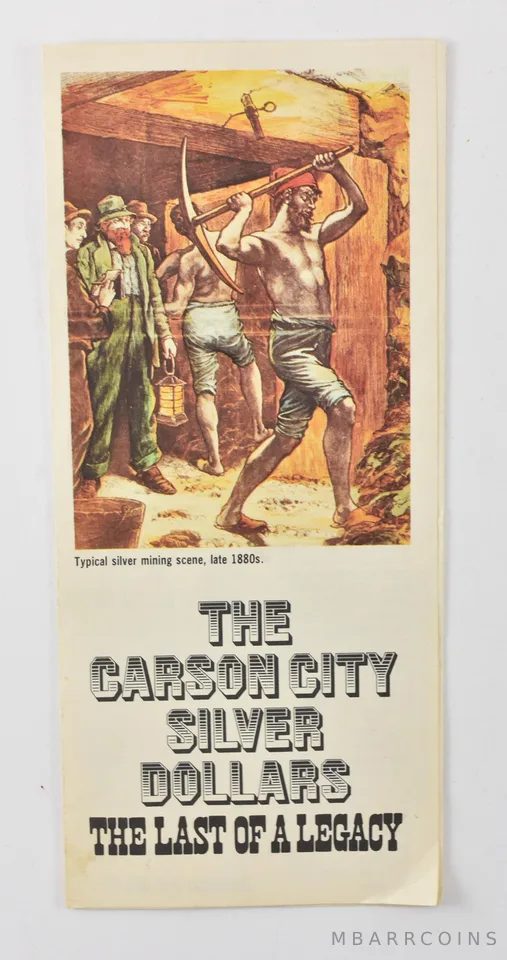 Last of a Legacy Brochure GSA Carson City Hoard a5678