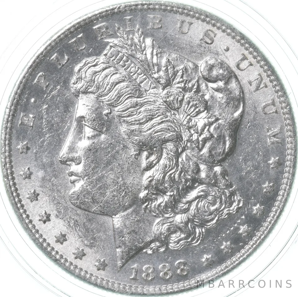1888-S Morgan Silver Dollar a5343