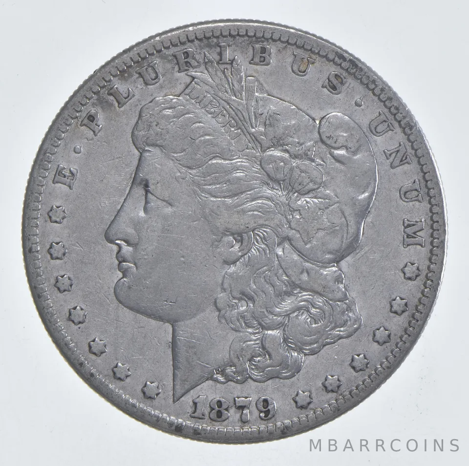 Early - 1879-S Morgan Silver Dollar - 90% US Coin *747
