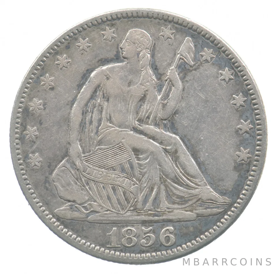 1856 Seated Liberty Half Dollar *4797
