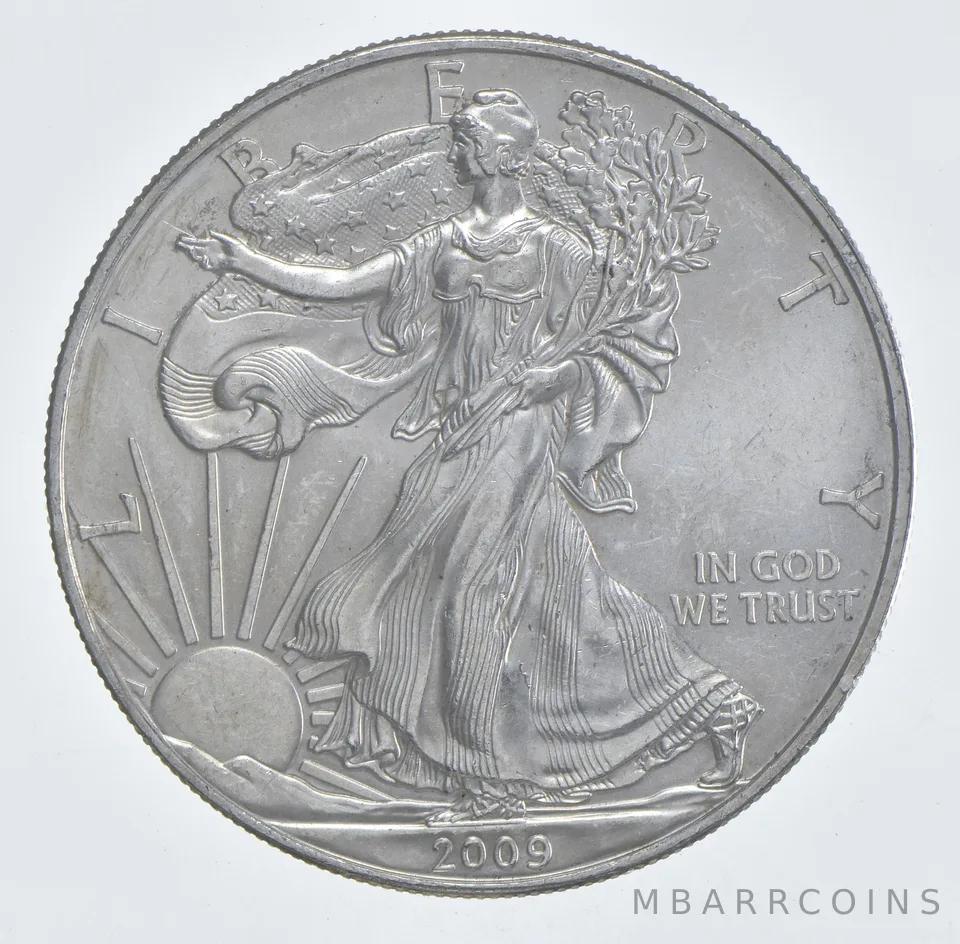 Better Date 2009 American Silver Eagle 1 Troy Oz .999 Fine Silver *489
