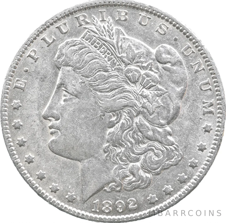 1892-O Morgan Silver Dollar a5115