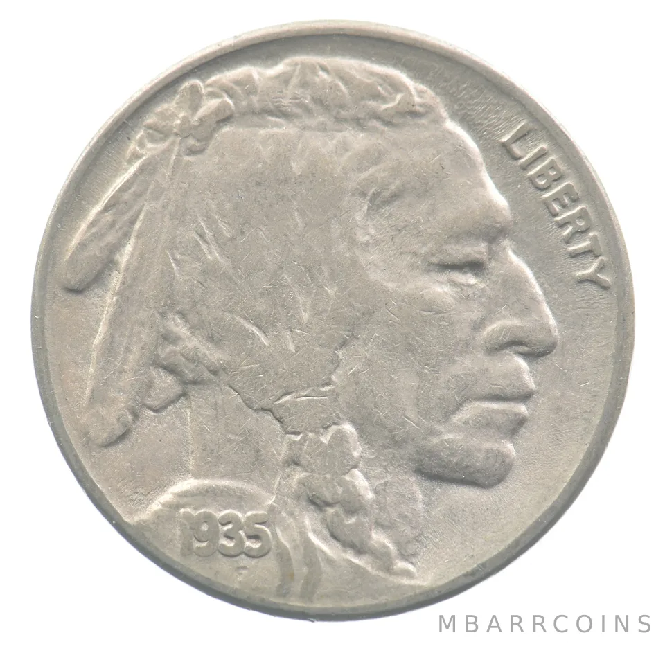 1935-S Indian Head Buffalo Nickel *9370