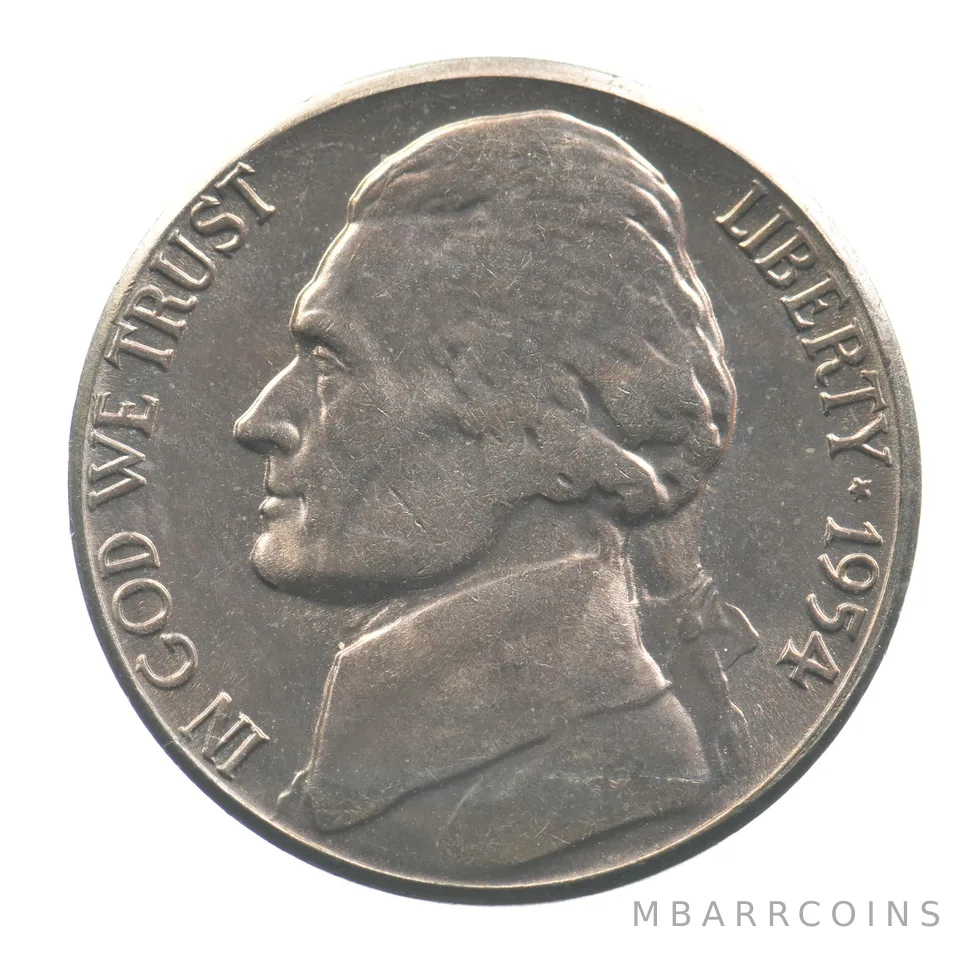 1954-S Jefferson Nickel D/S *7664