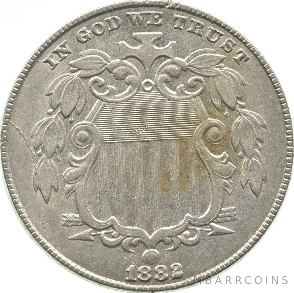 1882 Shield Nickel *2395