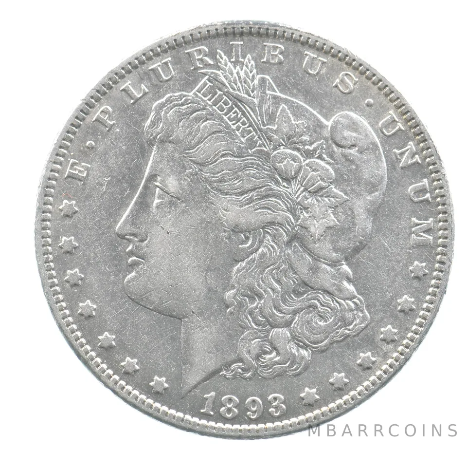 1893 Morgan Silver Dollar *4334