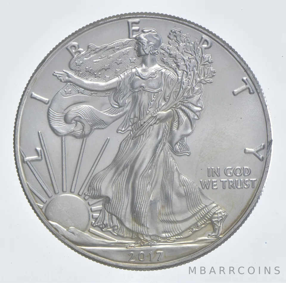 Better Date 2017 American Silver Eagle 1 Troy Oz .999 Fine Silver *510