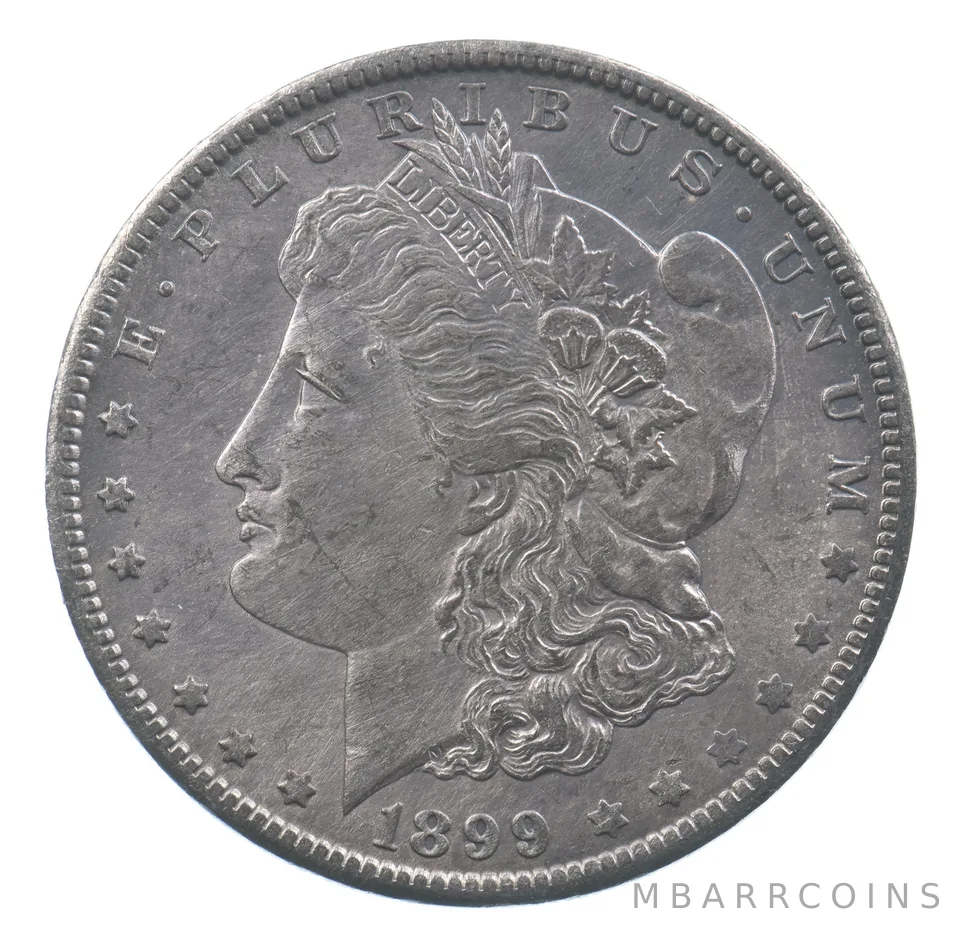Better 1899-O Morgan Silver Dollar - 90% US Coin - Nice Coin *385