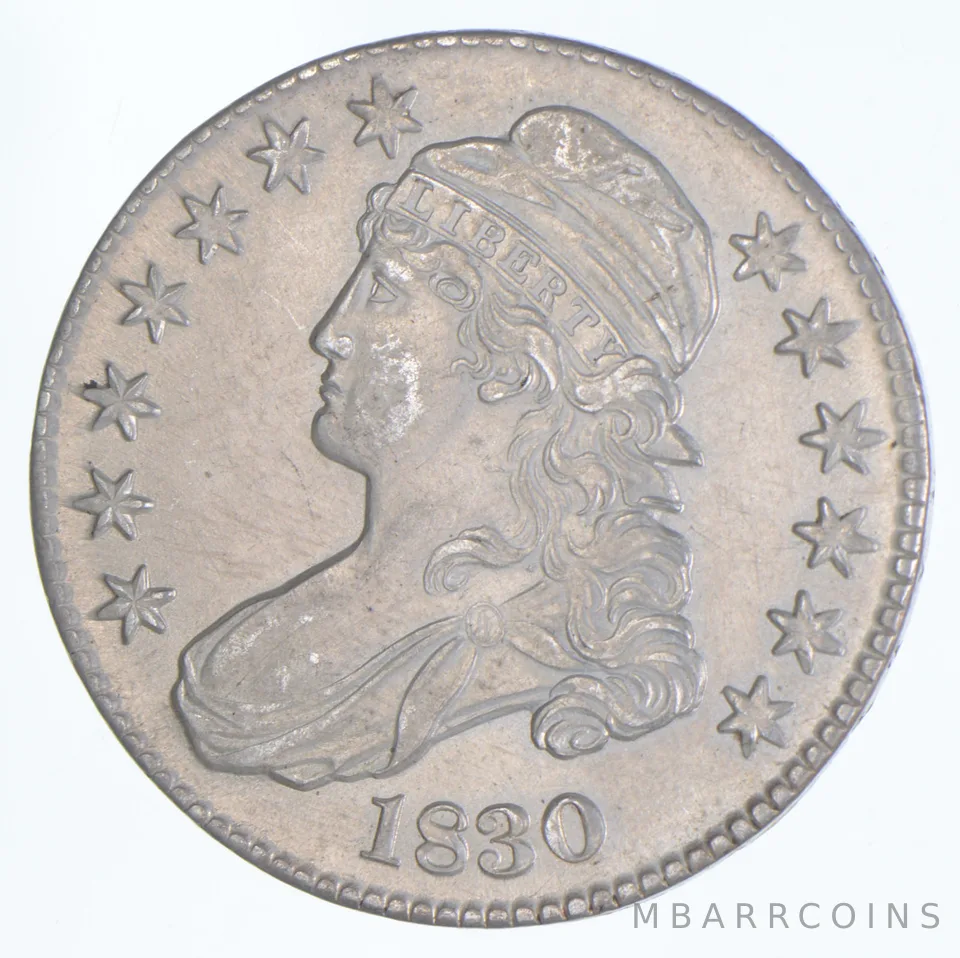 1830 Capped Bust Half Dollar *1968
