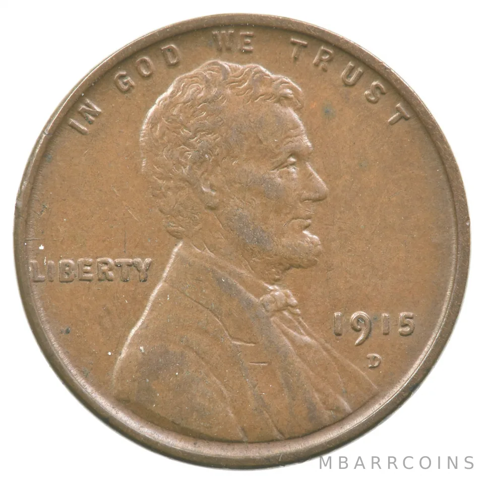 1915-D Lincoln Wheat Cent *1838