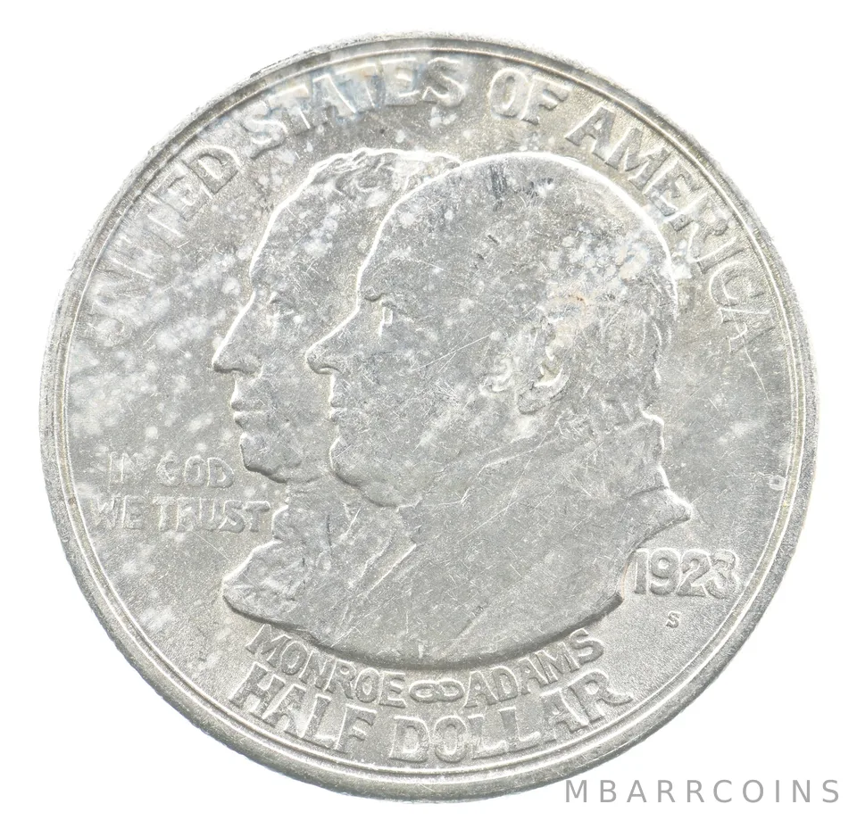 1923-S Monroe Doctrine Commemorative Half Dollar *0204