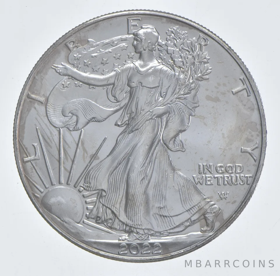 Better Date 2022 American Silver Eagle 1 Troy Oz .999 Fine Silver *595