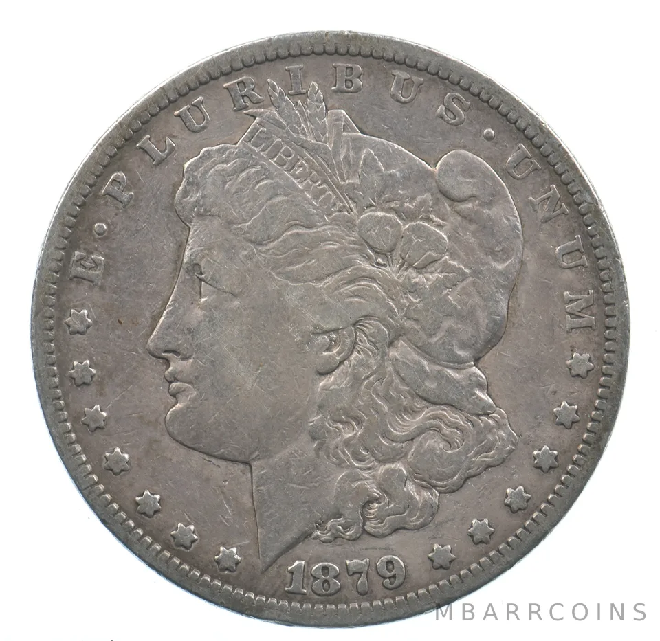 Early - 1879-S Morgan Silver Dollar - 90% US Coin *711