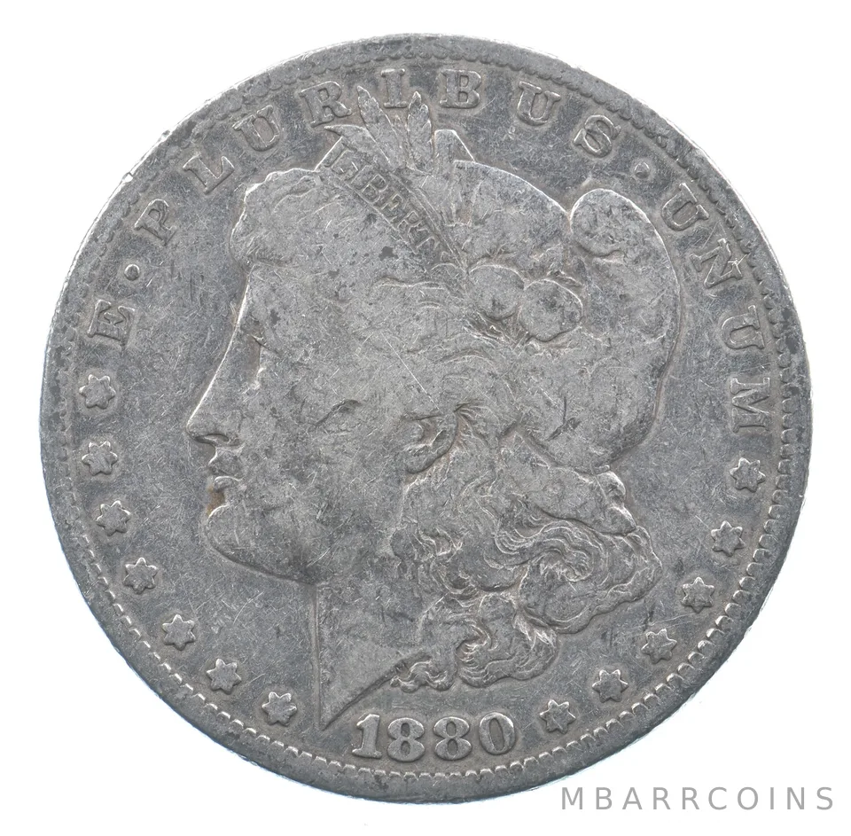 Early - 1880-O Morgan Silver Dollar - 90% US Coin *917