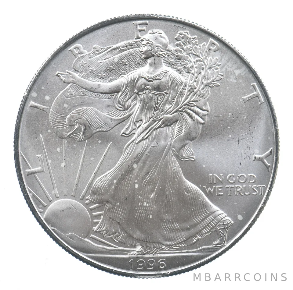 Better Date 1996 American Silver Eagle 1 Troy Oz .999 Fine Silver *648
