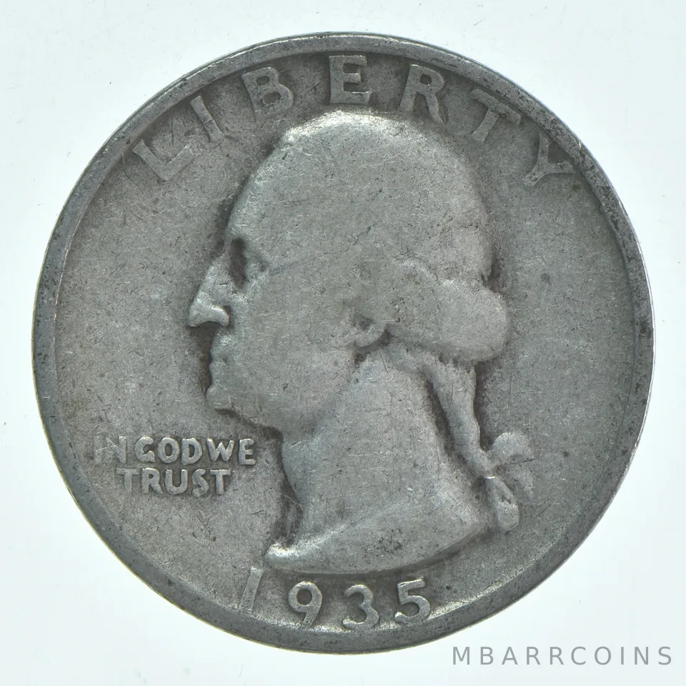 1935-S Washington Quarter Average Circ