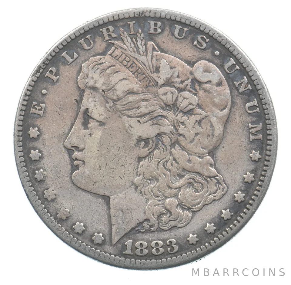Early - 1883-S Morgan Silver Dollar - 90% US Coin *932
