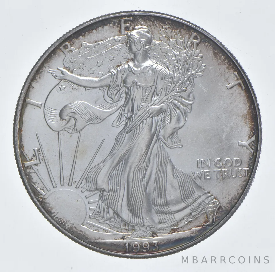 Better Date 1993 American Silver Eagle 1 Troy Oz .999 Fine Silver *104