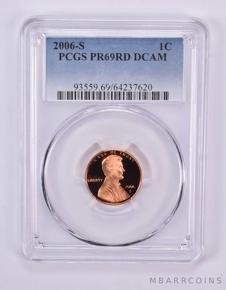 2006-S Lincoln Memorial Cent PR69 DCAM PCGS Blue Label