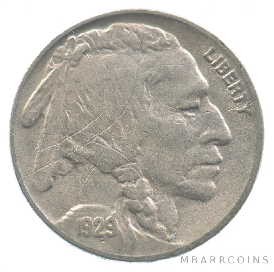 1929-S Indian Head Buffalo Nickel *4468