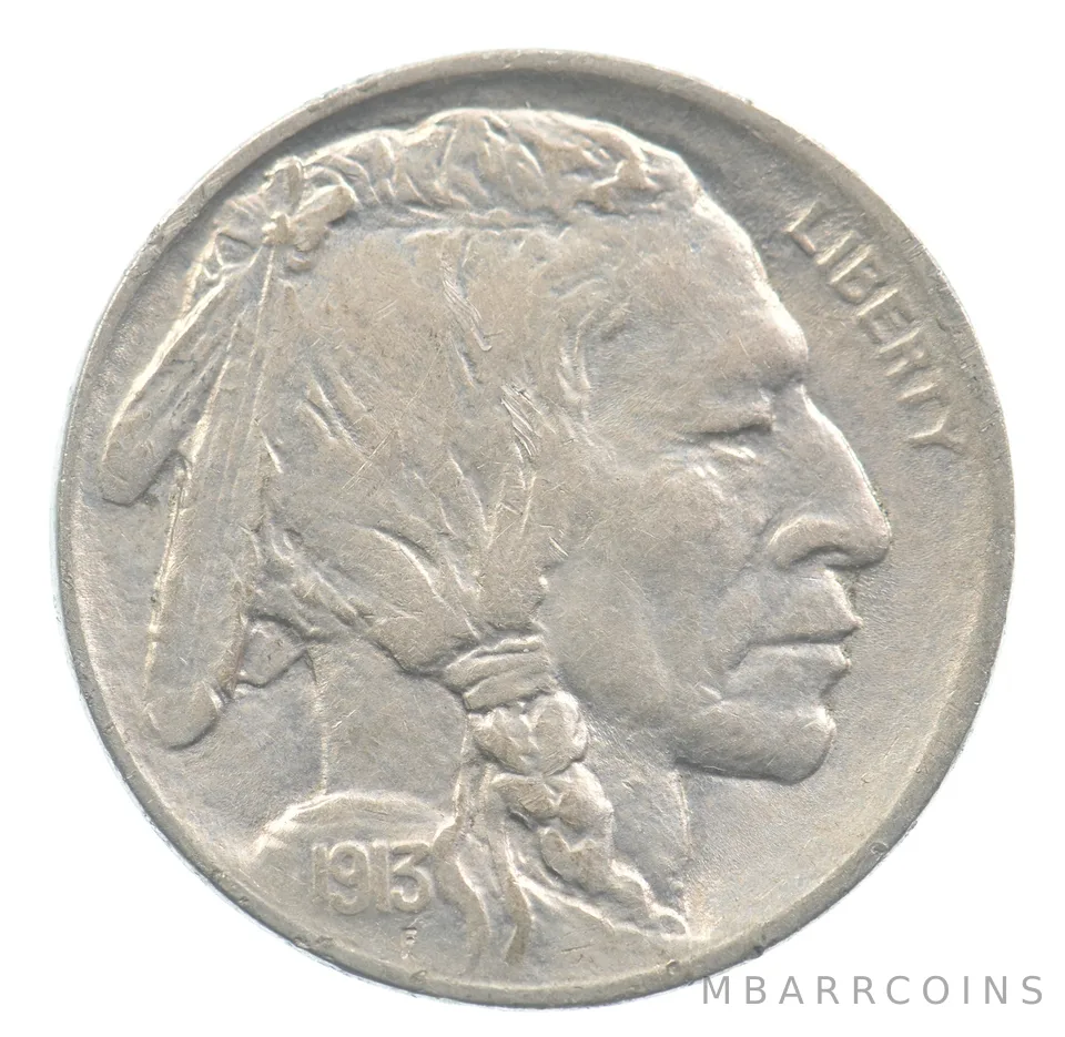 1913 Indian Head Buffalo Nickel Type 1 *0031