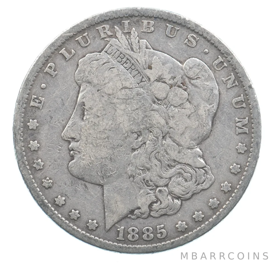 Early - 1885 Morgan Silver Dollar - 90% US Coin *964