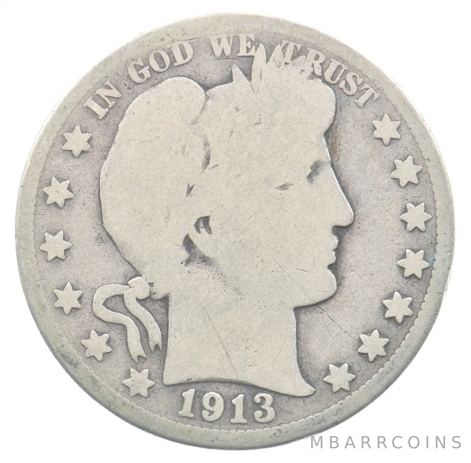 1913 Barber Half Dollar *4183