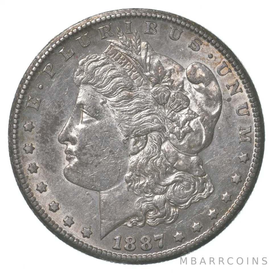 1887-S Morgan Silver Dollar *8566