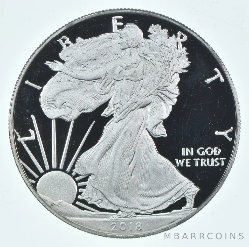 2018-W American Silver Eagle Proof Coin 1 Oz