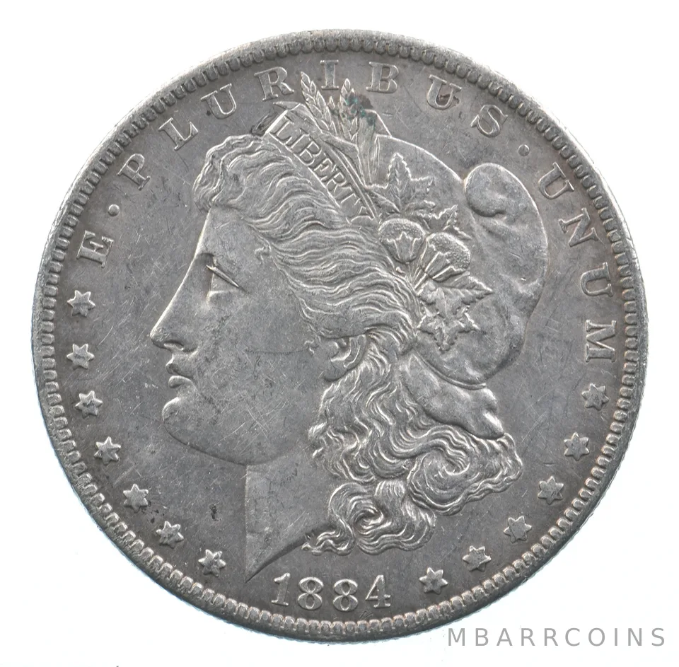 Early - 1884-O Morgan Silver Dollar - 90% US Coin *840