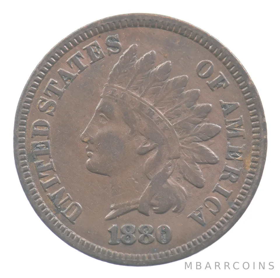1880 Indian Head Cent *2254