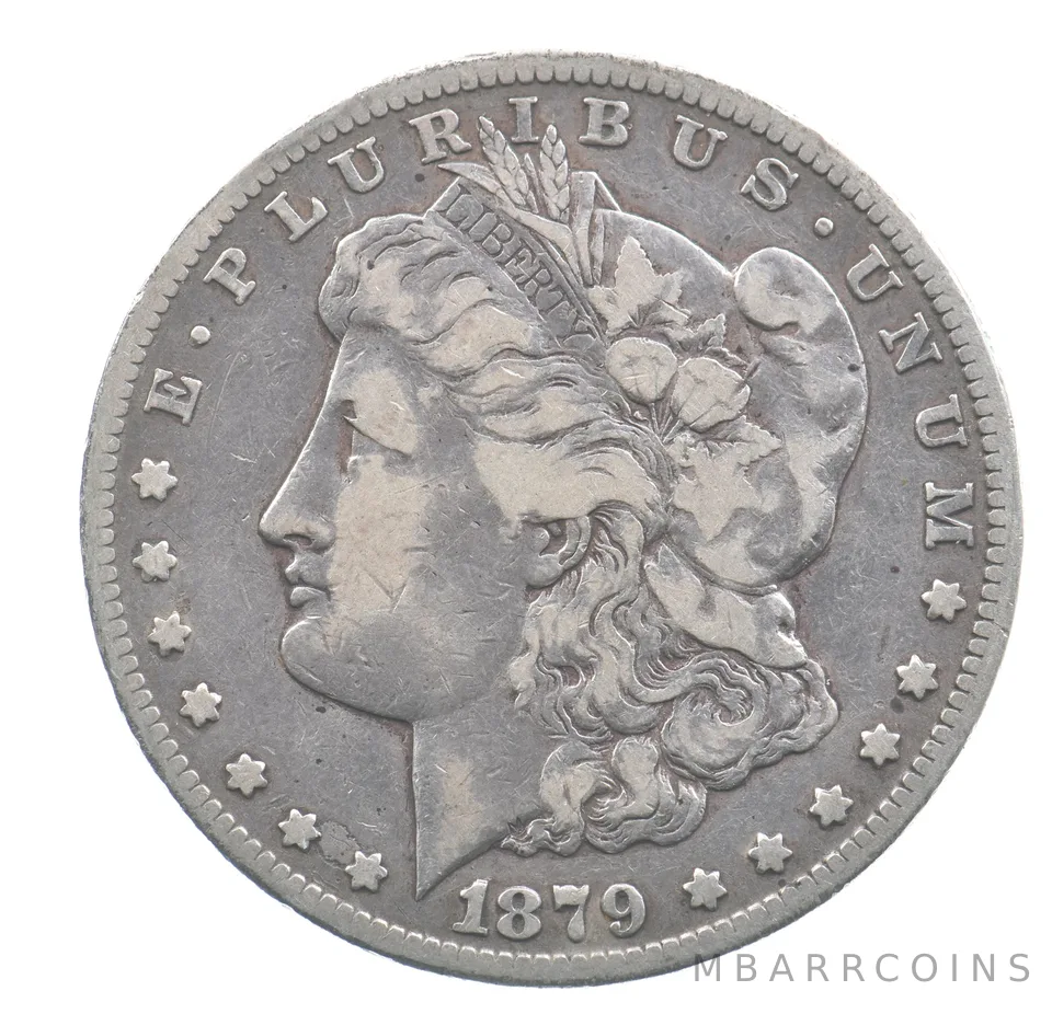 1879-CC Morgan Silver Dollar *4331