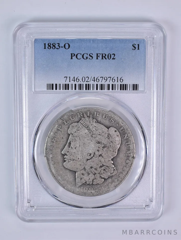 1883-O Morgan Silver Dollar FR02 PCGS Lowball