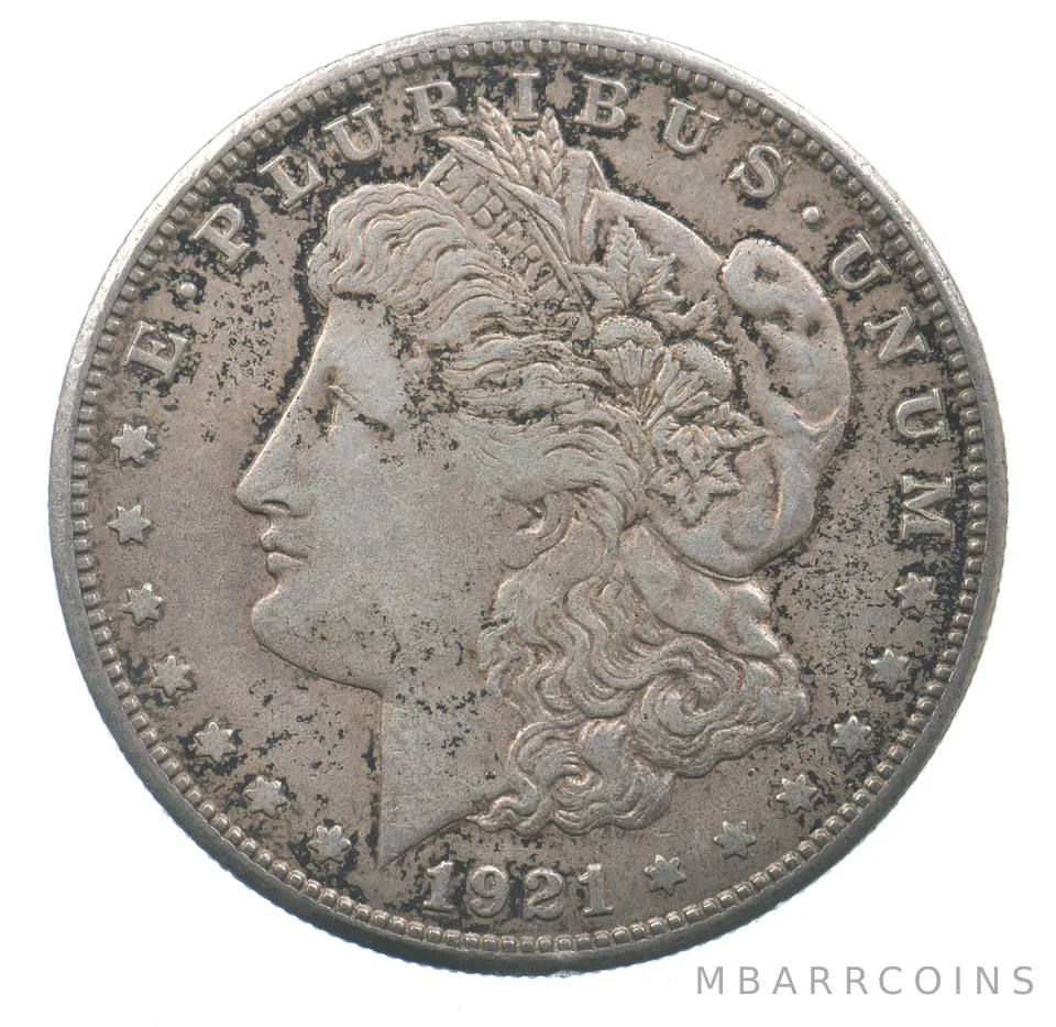 Early - 1921-S Morgan Silver Dollar - 90% US Coin *942