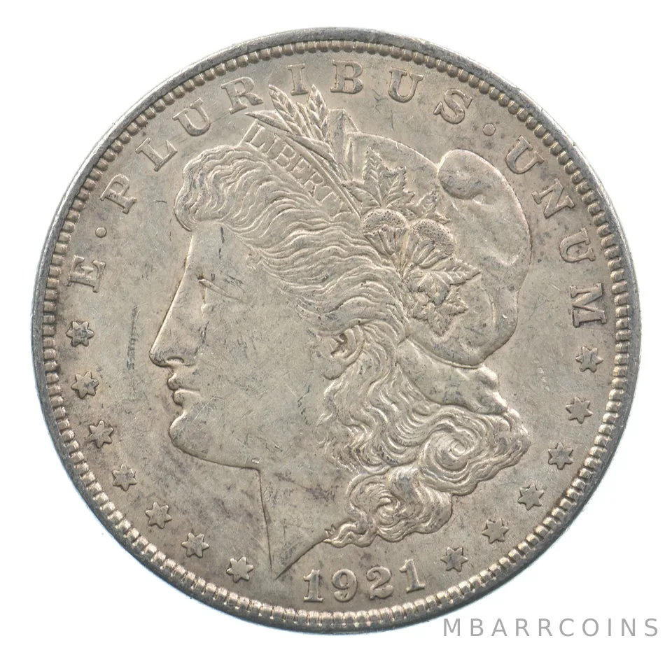 Early - 1921 Morgan Silver Dollar - 90% US Coin *467
