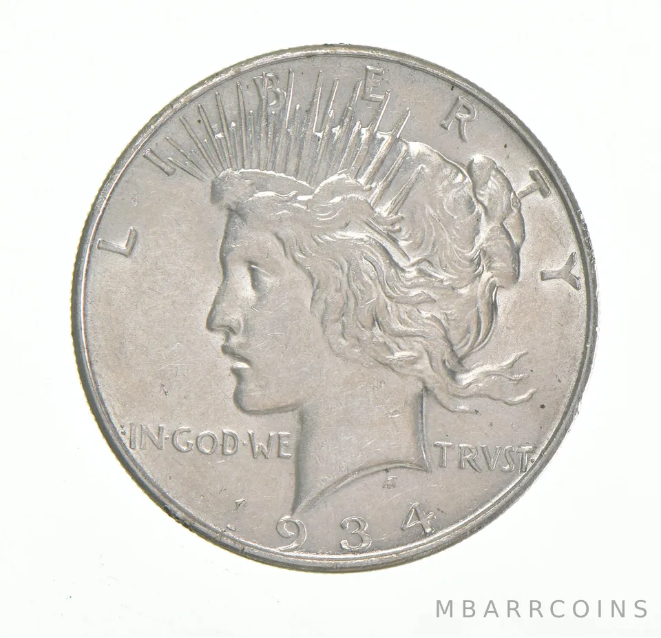 1934-D Peace Silver Dollar *3243