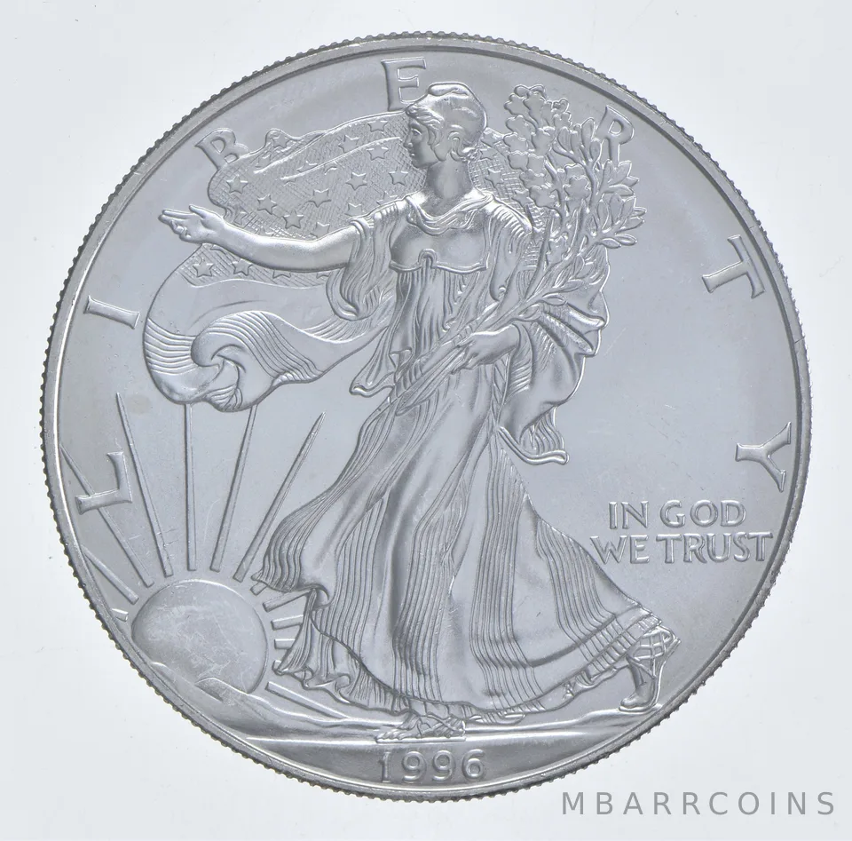 Better Date 1996 American Silver Eagle 1 Troy Oz .999 Fine Silver *621