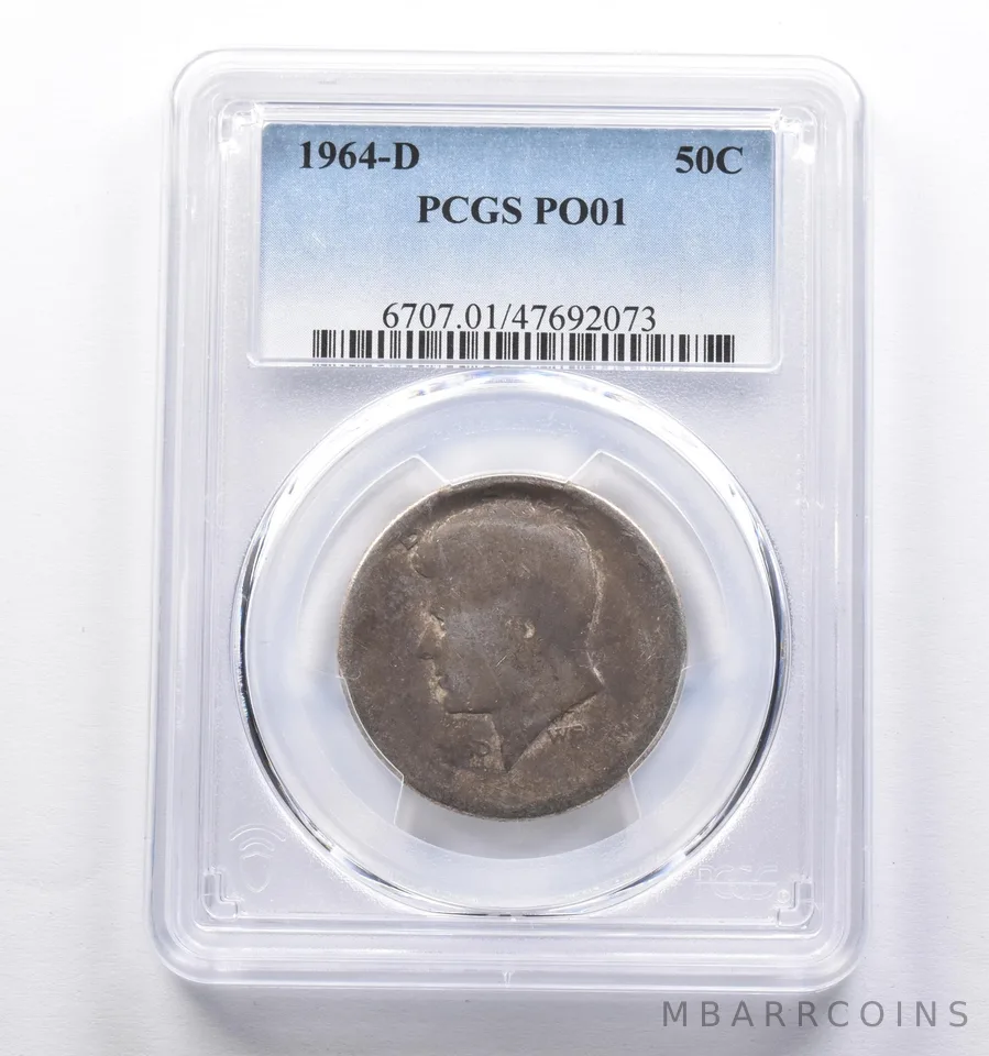 PO01 1964-D Kennedy Half Dollar PCGS Lowball *3026