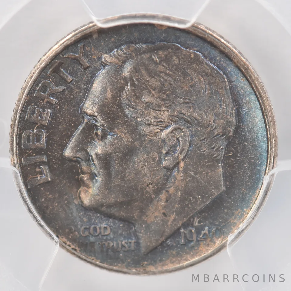 1949-S Roosevelt Dime MS65 PCGS Beautiful Tone *0781