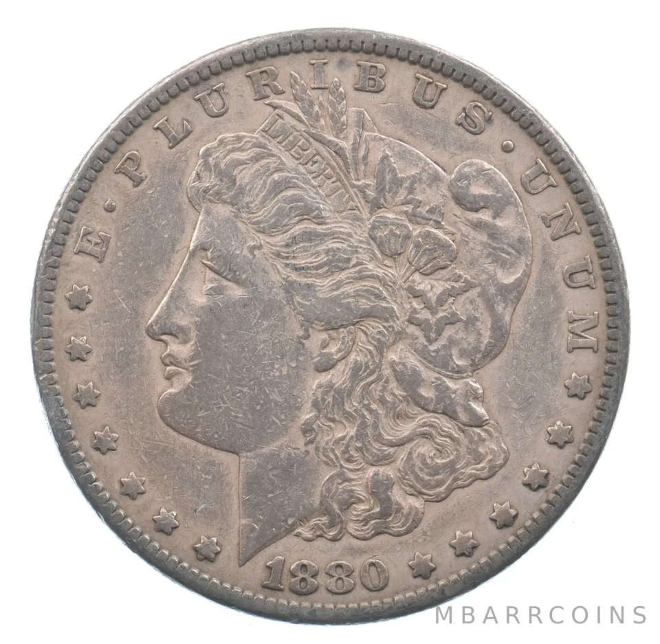 Better 1880-S Morgan Silver Dollar - 90% US Coin - Nice Coin *629