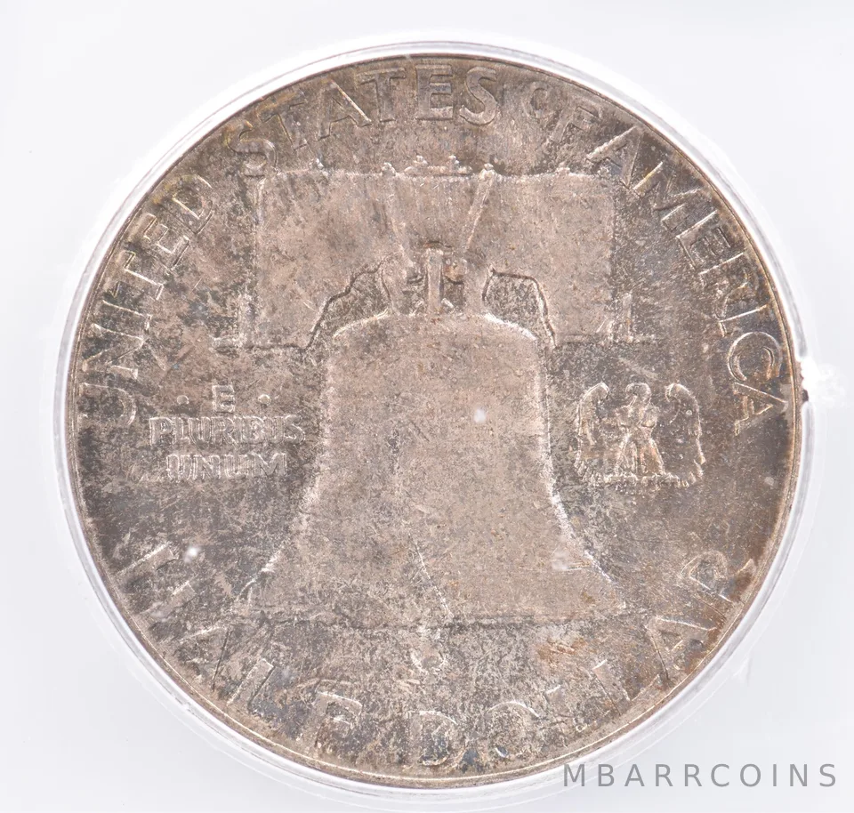 1955 Franklin Half Dollar MS67 ICG Beautiful Tone *2136