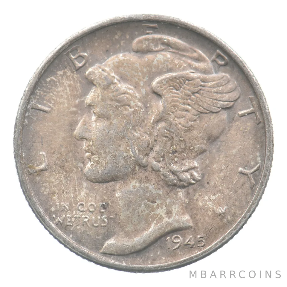 1945-S Mercury Dime Micro S *9974