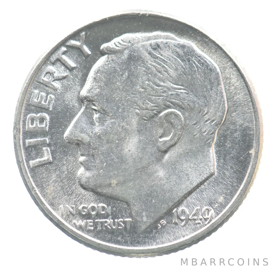1949 Roosevelt Dime *9346