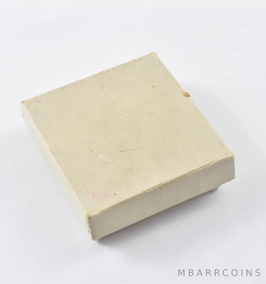 White Bank Holiday US $5/$2.50 Box 1920's Gold Coin Gift Presentation *5910