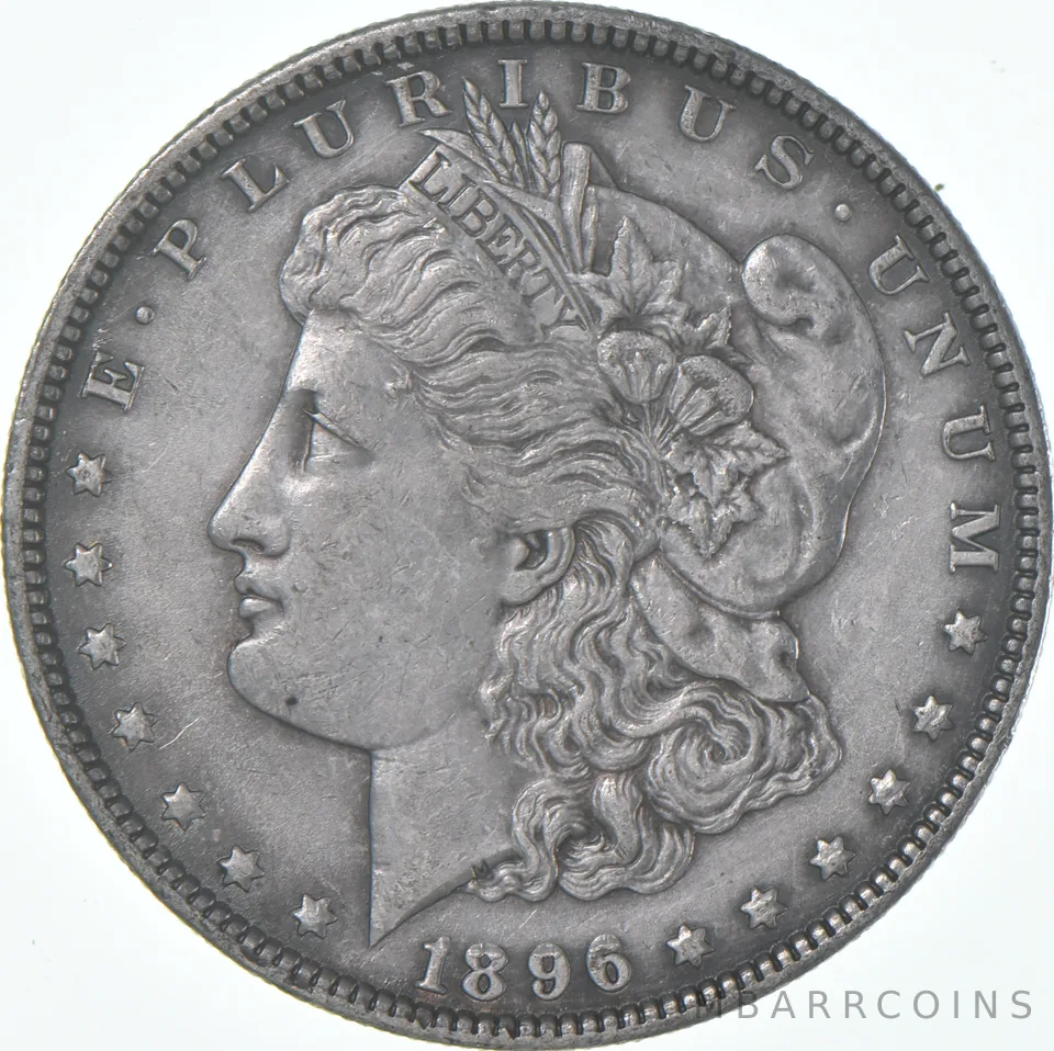 XF 1896 (P) Morgan Silver Dollar (1 coin)