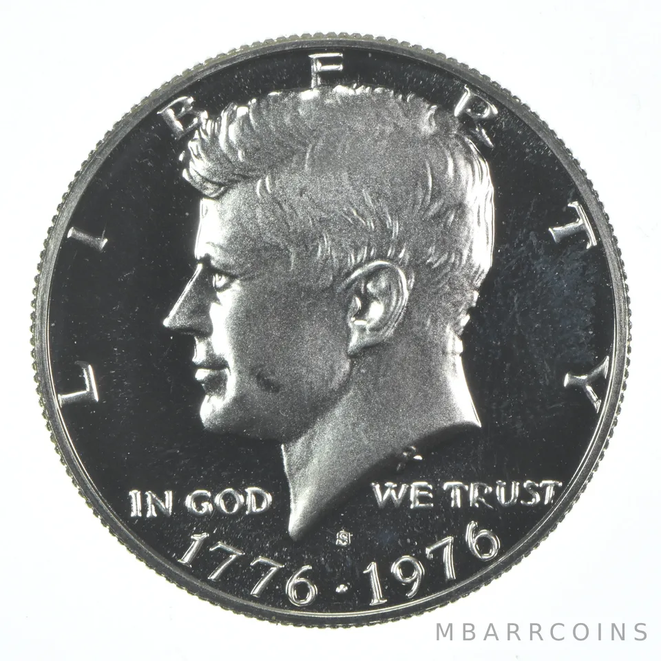 1976-S Kennedy Half Dollar Proof 40% Silver Bicentennial